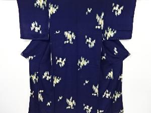 アンティーク　錦紗抽象模様着物